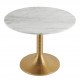 Table basse CHARLOTTE ronde en marbre - ø 60 x 46 cm