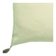 Housse de coussin MATTÉO en velours de coton et lin - Vanille - 60 x 40 cm
