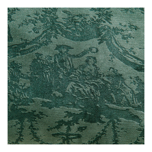 Housse de coussin LOUIS en velours de coton - Céladon - 60 x 40 cm