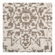 Tapis DAVIO en coton et jute - Kaki et blanc - 200 x 300 cm