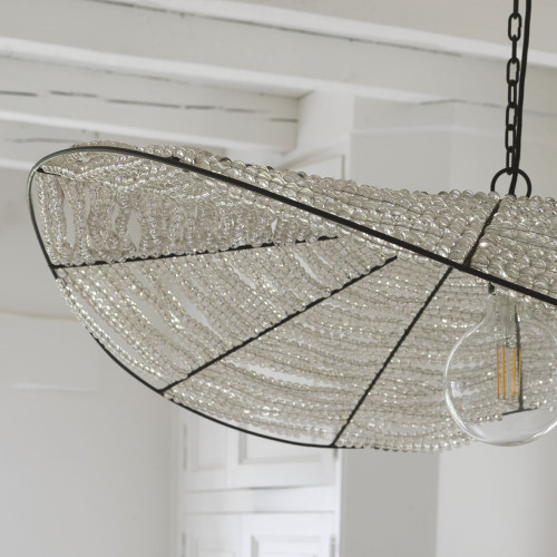 Suspension ALBA en perles - ø 90 cm