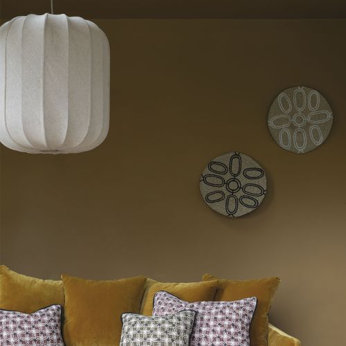 CALYPSO pendant light in jute canvas - ø 45 cm