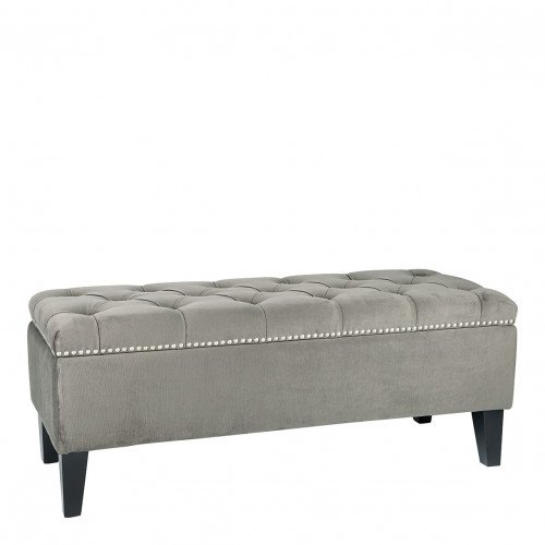 Banc coffre ARTHUR gris foncé