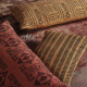 Coussin NINEKA orange brûlé