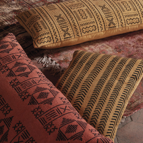 Coussin NINEKA Orange brûlé