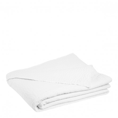 CÉSAR Cotton Bedspread - White - 270 x 260 cm