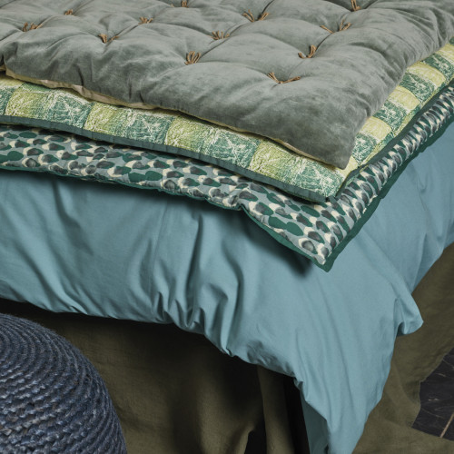 BETTINA Futon - 180 x 80 cm - Green