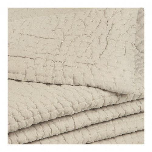 CÉSAR Cotton Bedspread - Mastic - 260 x 240 cm