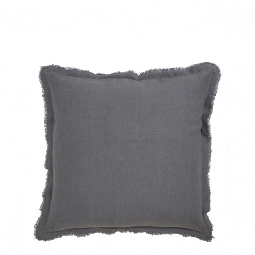 LÉA Linen Cushion - Grey