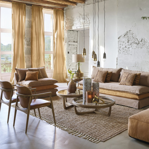 Table basse MAXTON naturel - Grand modèle